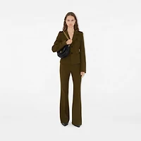 Quilted Rocking Horse Bag in Black/gold - Women | Burberry® Official