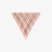 Check Silk Chiffon Scarf in Bow pink | Burberry® Official