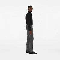 Wool Tailored Trousers in Rock grey - Men | Burberry® Official