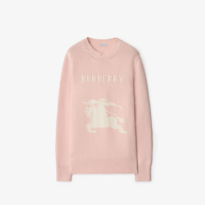 EKD Wool Cashmere Sweater in Bouquet - Women | Burberry® Official