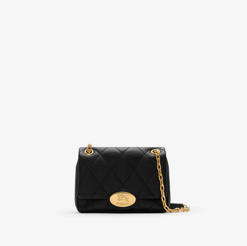Small Strand Bag​ in Black - Women, Leather | Burberry® Official