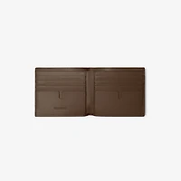 Check Bifold Wallet in Sand beige - Men | Burberry® Official