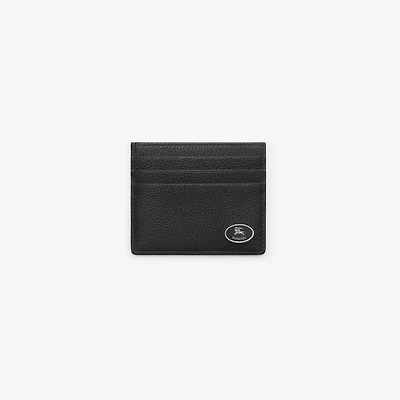 Tall Knight Stamp Card Case​ in Black - Men, Leather | Burberry® Official