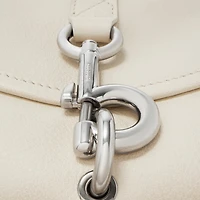 Small B Clip Messenger Bag in Soap beige - Women, Leather | Burberry® Official