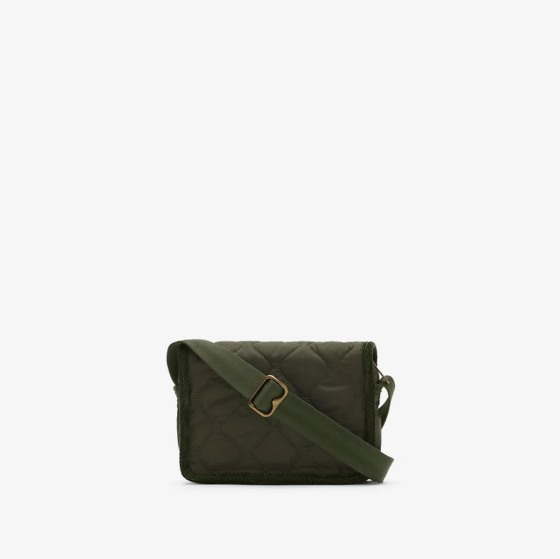 Clifton Crossbody Bag​ in Shale green - Men, Nylon | Burberry® Official