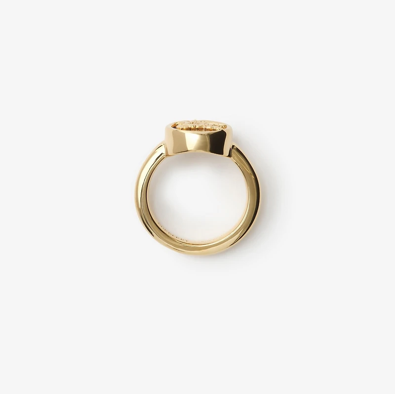 Knight Coin Ring in Gold/blue - Women | Burberry® Official