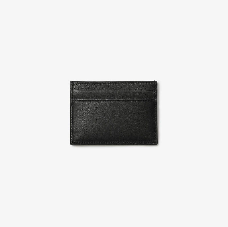 Rider Card Case in Black - Women, Leather | Burberry® Official