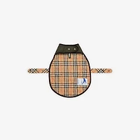 Quilted Nylon Dog Coat in Shale green | Burberry® Official