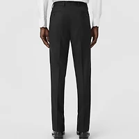 Slim Fit Wool Tailored Trousers in Black - Men | Burberry® Official