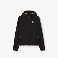 Nylon Hooded Jacket in Black - Men | Burberry® Official