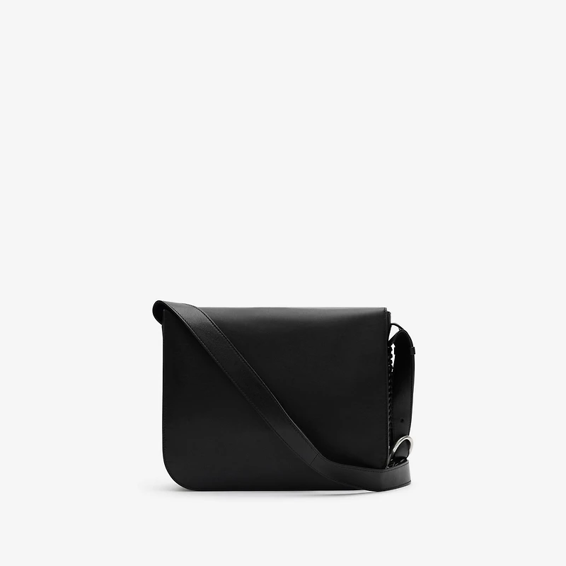 Tavistock Messenger Bag in Black - Men, Leather | Burberry® Official