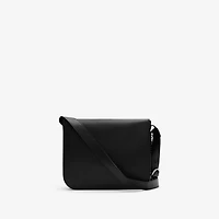 Tavistock Messenger Bag in Black - Men, Leather | Burberry® Official