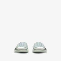 Check Slides in Seafoam green - Women | Burberry® Official