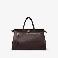 Extra Large Hampstead Tote in Peat brown - Men, Leather | Burberry® Official