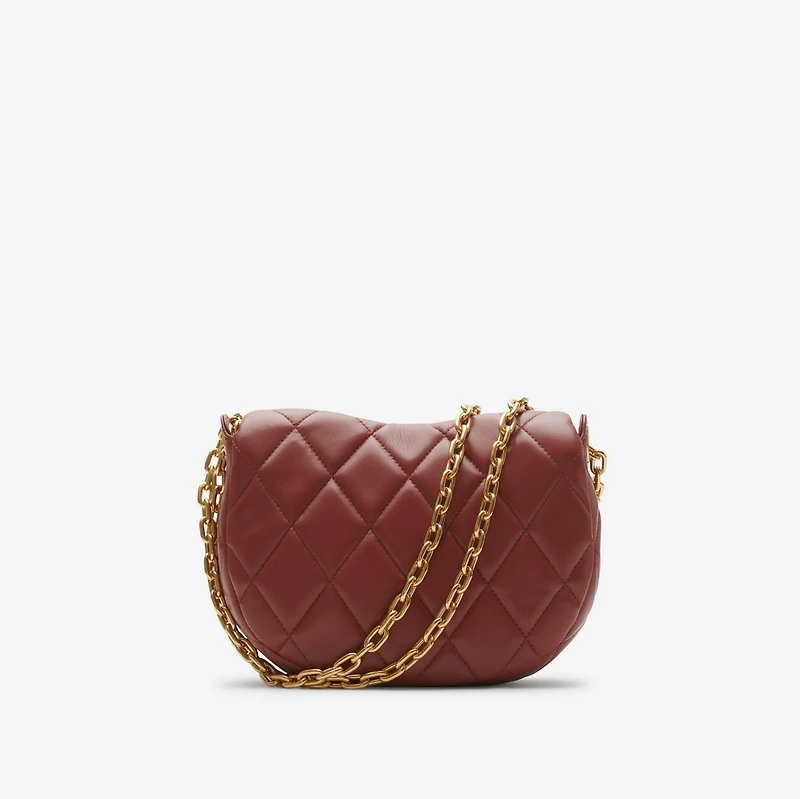 Quilted Rocking Horse Bag in Rust - Women | Burberry® Official