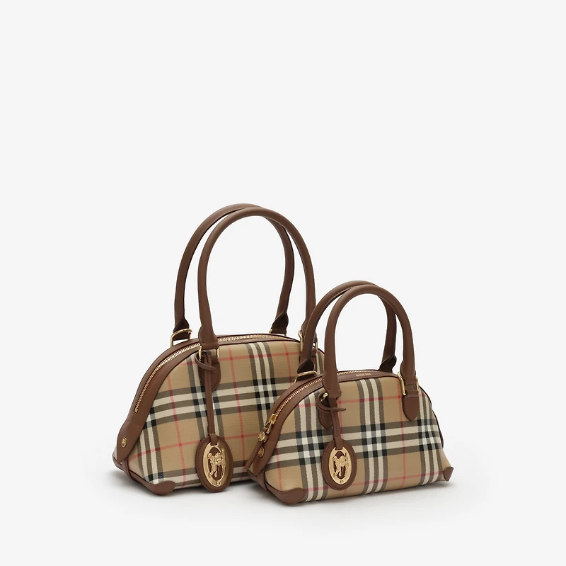 Mini Primrose Bag in Archive beige - Women, Cotton | Burberry® Official
