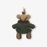 Thomas Bear Charm in Shale green - Women | Burberry® Official