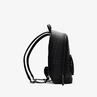 City Check Zip Backpack in IRON - Men, Technical, Cotton | Burberry® Official