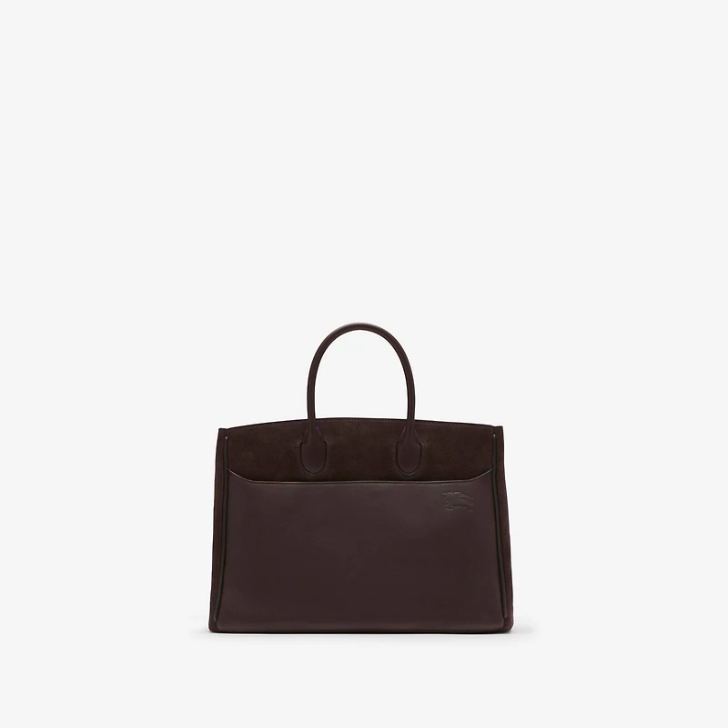 Small Rocking Horse Tote​ in Dark brown - Women | Burberry® Official