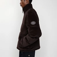 Corduroy Snowdon Puffer Jacket in Clove brown - Men, Nylon | Burberry® Official