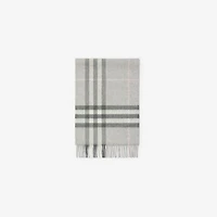 Check Cashmere Scarf in Mitten | Burberry® Official