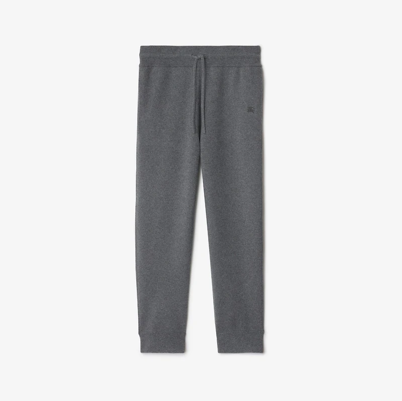 Cashmere Blend Jogging Pants in Grey - Men | Burberry® Official
