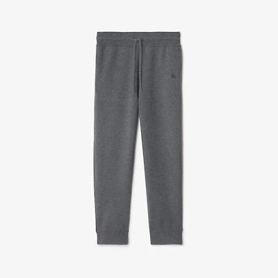 Cashmere Blend Jogging Pants in Grey - Men | Burberry® Official