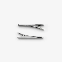 Logo Hair Clips in Palladio | Burberry® Official