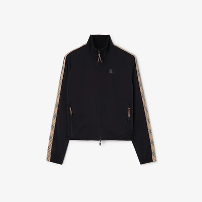 Reversible Stretch Nylon Jacket in Black - Women | Burberry® Official