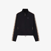 Reversible Stretch Nylon Jacket in Black - Women | Burberry® Official