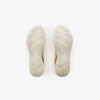 Check Matrix Sport Sneakers in Gold/clam beige - Men | Burberry® Official