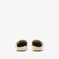 Suede Urchin Clogs in Bake - Men | Burberry® Official