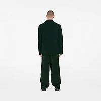 Nylon Tailored Trousers in Ivy - Men | Burberry® Official