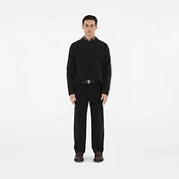 Reversible Leather TB Belt in Black/tan - Men | Burberry® Official