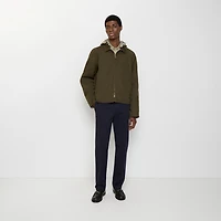 Cotton Twill Chinos in Navy - Men | Burberry® Official