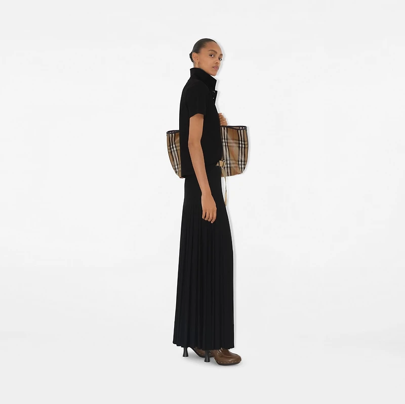 Cotton Polo Shirt in Black - Women | Burberry® Official