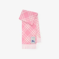 Check Cashmere Scarf in Sugar pink | Burberry® Official
