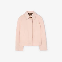 Tropical Gabardine Tickhill Trench Jacket in Compact pink - Women | Burberry® Official