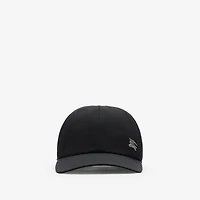 Nylon Baseball Cap in Black - Men | Burberry® Official