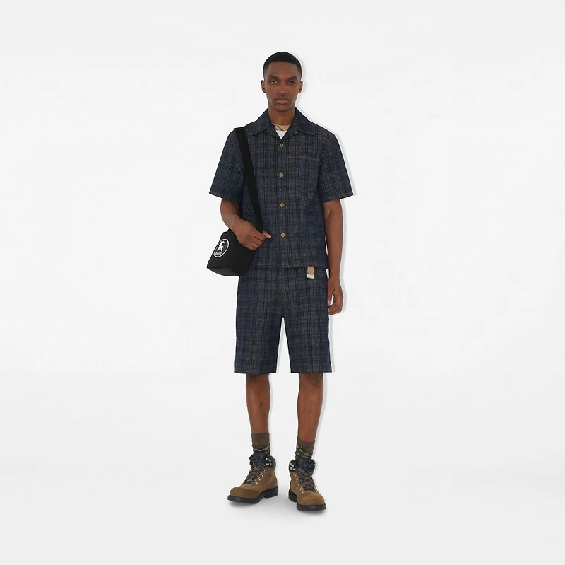 Orkney Crossbody Bag in Black - Men, Nylon, Technical | Burberry® Official