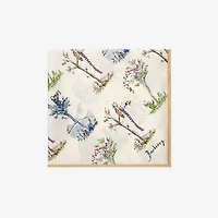 Brave Little Tree Silk Scarf in Chalk white | Burberry® Official