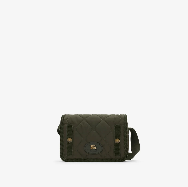 Clifton Crossbody Bag​ in Shale green - Men, Nylon | Burberry® Official