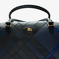 Extra Large Highlands Bowling Bag​ in Storm blue - Men | Burberry® Official