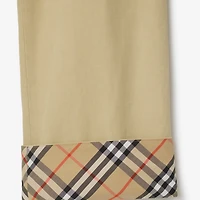 Gabardine Trousers in Hamper beige - Men, Cotton | Burberry® Official