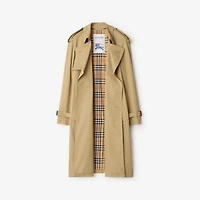 Mid-length Gabardine Trench Coat in Hamper beige - Men | Burberry® Official