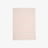 Wide Check Wool Silk Blend Scarf in Flora pink | Burberry® Official