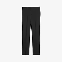Wool Bond Tailored Trousers in Black - Men | Burberry® Official