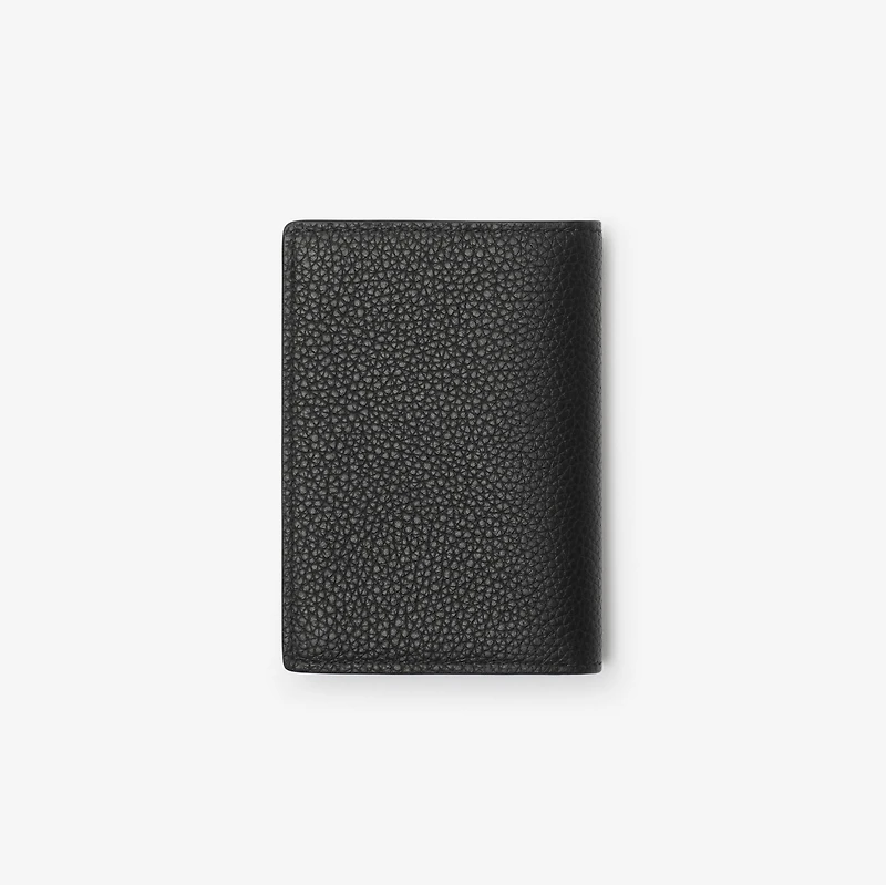 Knight Stamp Bifold Card Case​ in Black - Men, Leather | Burberry® Official