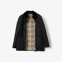 Quilted Nylon Jacket in Black - Women | Burberry® Official