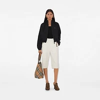 EKD Badge Nylon Jacket in Black - Women | Burberry® Official